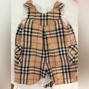 Baby Burberry romper